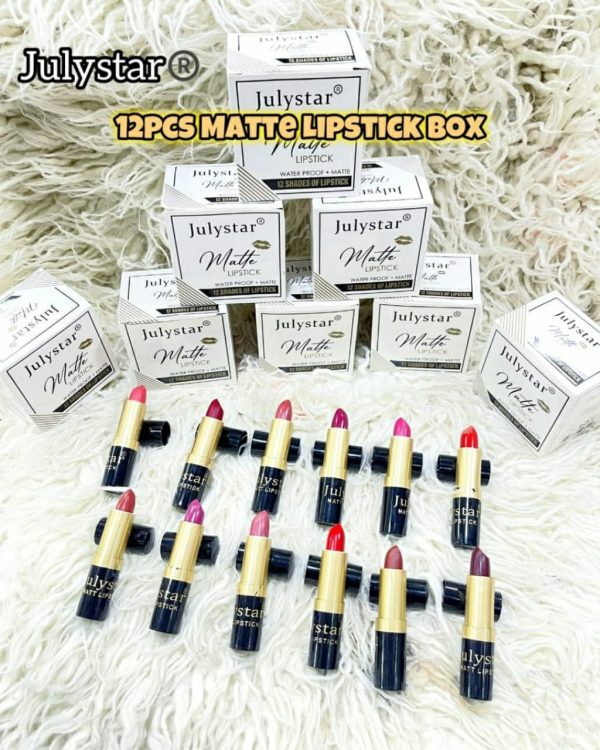 (6 Pcs ) Julystar Matte Lipstick Set Sk products