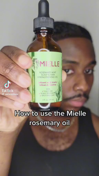 Mielee Serum | Mielle Rosemary Mint Scalp & Hair Strengthening Oil